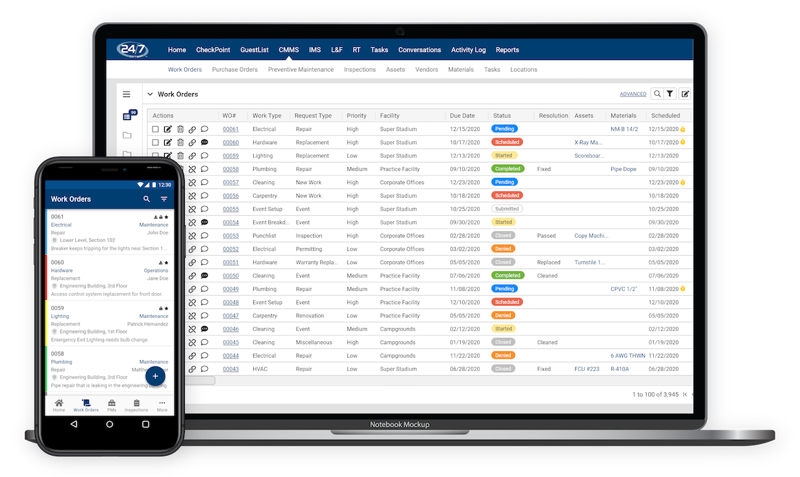 CMMS Desktop and Mobile-Guide