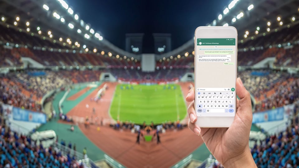 How WhatsApp can Expand Stadium Communication around the World